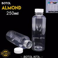 Gambar BOTOL ALMOND 250ml / Botol Plastik 250ml / botol murah isi 100pcs dari BOTOL-KITA undefined 3 Tokopedia