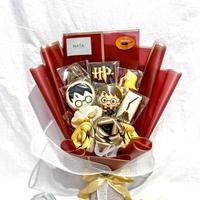Gambar Buket Cookies / Cookie Bouquet Harry Potter Birthday Graduation - ( 7 Pcs) / Sugar / Decorated / – Buket Hadiah Ulang Tahun & Wisuda Graduation Gift Unik Edible Custom - 3 Bunga dari Crumbella.id undefined 1 Tokopedia