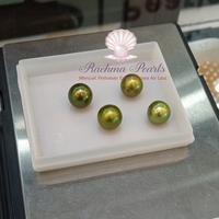 Gambar Butiran mutiara air laut warna hijau asli lombok grade A 4 butir dari Rachma Pearls undefined 5 Tokopedia