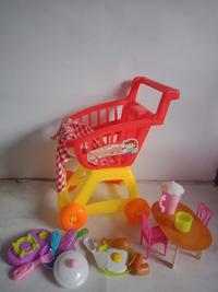 Gambar MAINAN MASAK MASAKAN / TROLLEY MAINAN ANAK PIKNIK SET HYPERMART 138 dari EAZYTOYS undefined 3 Tokopedia
