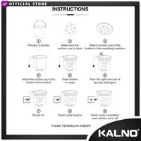 Gambar Mesin Cuci Portable - Hanya Mesinnya Saja / Travel Laundry dari Kalno Mall ID undefined 5 Tokopedia