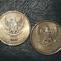 Gambar Koleksi uang koin 50 rupiah - Indonesia (Edisi Komodo); 1993, 1995 dari Collections 092020 undefined 2 Tokopedia