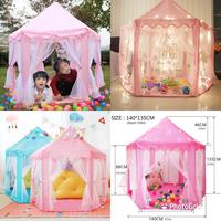 Gambar TENDA CAMPING LIPAT UNTUK ANAK-ANAK 2-3 ORANG MODEL CASTLE LUCU - LAMPU HIAS dari Doritoki undefined 4 Tokopedia