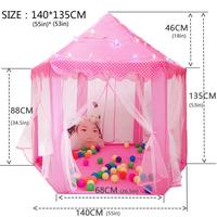 Gambar TENDA CAMPING LIPAT UNTUK ANAK-ANAK 2-3 ORANG MODEL CASTLE LUCU - LAMPU HIAS dari Doritoki undefined 2 Tokopedia