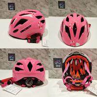 Gambar Helm Sepeda Anak Bikeboy + Tail Light Helmet Kids not Polygon Rockbros - Pink dari Wof Wheel of Fortune Official undefined 5 Tokopedia