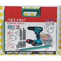 Gambar Bor Baterai NRT PRO DC340 +Accecoris Cordless Impact Drill 20V dari rejoteknik undefined 1 Tokopedia