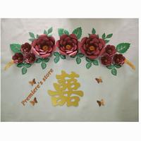 Gambar Dekorasi sangjit / dekorasi lamaran / paper flower sangjit dari Premiere's store undefined 1 Tokopedia
