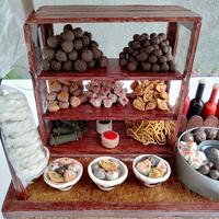 Gambar miniature gerobak bakso komplit/bakso/pangsit/siomay/lontong/mie/tahu dari clayopatra undefined 3 Tokopedia
