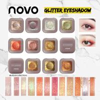 Gambar NOVO Glitter Eyeshadow Make up Shimmer NOVO Eyeshadow Pallette ORI - 09 dari Urban Collectionsss undefined 1 Tokopedia