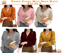 Gambar BintangRajutIndo || Febby Cardi Knit Cardigan Outer Wanita Rajut - bata dari Aniera Collection undefined 1 Tokopedia