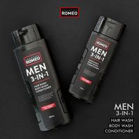 Gambar Shantos Romeo Men Shampo 3 in 1 220ml dari Sekawan Cosmetic undefined 3 Tokopedia