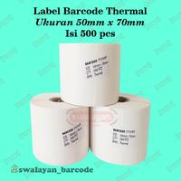 Gambar Label Thermal Uk 50mm x 70mm dari swalayanbarcode undefined 2 Tokopedia