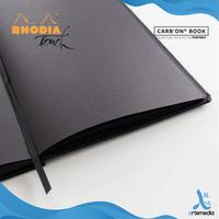 Gambar Buku Sketsa Rhodia Touch A4 CarbOn Black Paper Sketchbook dari Artemedia_NEW undefined 3 Tokopedia