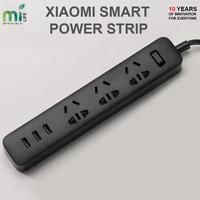 Gambar XIAOMI MI SMART POWER STRIP STOP KONTAK COLOKAN ADAPTER 3 USB PORT dari MiLife Official undefined 1 Tokopedia