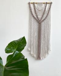 Gambar MACRAME WALL HANGING HIASAN DINDING DEKORASI KAMAR HOME DECOR CUSTOM dari The Art Of Macrame undefined 2 Tokopedia