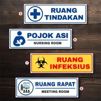 Gambar Sticker Stiker waterproof Klinik Ruang Tunggu Ruang Bersalin - pojok asi dari decohome301 undefined 2 Tokopedia