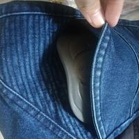Gambar celana biker jeans protector hitam dan biru 28 - 40 - Hitam, 28 dari aksesoris pengendara motor undefined 3 Tokopedia