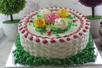 Gambar Kue Ulang Tahun / Kue Tart Bunga dari TOKO KUE BU DANIS undefined 1 Tokopedia