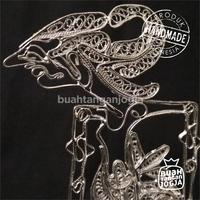 Gambar Miniatur Wayang Sadewa Lapis Perak - Kerajinan Khas Kotagede Jogja dari buahtanganjogja undefined 4 Tokopedia