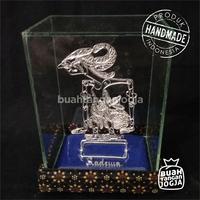 Gambar Miniatur Wayang Sadewa Lapis Perak - Kerajinan Khas Kotagede Jogja dari buahtanganjogja undefined 3 Tokopedia