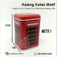 Gambar Kaleng Kotak Motif - Motif 1 dari Wedding Souvenir Jakarta undefined 3 Tokopedia