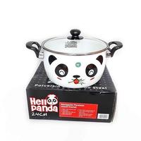 Gambar Maspion Panci Enamel Hello Panda 24 cm - Panci Masak Serbaguna dari Yonju 88 undefined 1 Tokopedia