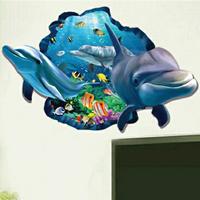 Gambar Wall sticker stiker dinding keramik 3D 3 dimensi - 3D - Koi Fish dari Lunabebe undefined 3 Tokopedia