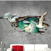 Gambar Wall sticker stiker dinding keramik 3D 3 dimensi - 3D - Koi Fish dari Lunabebe undefined 4 Tokopedia