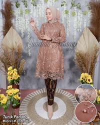 Gambar Set Kebaya Wanita Tunik Tulle Muslim Padang Mocca Dan Warna Lain - SET MAROON , L dari Matahari Fashion Store undefined 1 Tokopedia