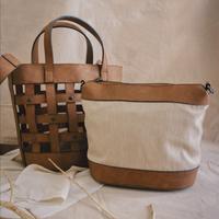Gambar Tas wanita Tas selempang Tas handmade Tas Unik -Moxie Basket Bag Brown dari Marnovka undefined 1 Tokopedia