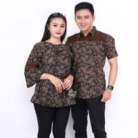 Gambar Batik couple muara santika lonceng BI001 Modern dari Batik Couple Sarimbit undefined 2 Tokopedia