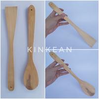 Gambar Spatula Penggorengan Kayu / Sodet /Susuk Kayu dari Kinkean undefined 1 Tokopedia