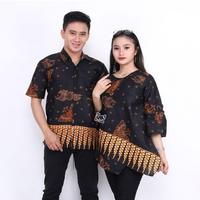 Gambar Batik couple muara santika lonceng BI001 Modern dari Batik Couple Sarimbit undefined 4 Tokopedia