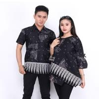 Gambar Batik couple muara santika lonceng BI001 Modern dari Batik Couple Sarimbit undefined 5 Tokopedia