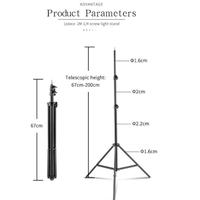 Gambar Tripod Kamera Handphone Light Stand Tripod 2m Portable For Studio Foto dari Happycollection28 undefined 4 Tokopedia