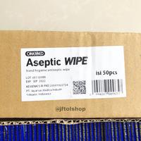 Gambar ONEMED ASEPTIC WIPE One Med Wipes isi 50 Tissue Basah Alkohol Swab dari Arcy Indonesia undefined 3 Tokopedia