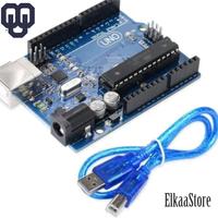 Gambar Arduino UNO R3 dip Atmega328 16u2 High Quality - Tanpa Kabel dari Abe Sh0p undefined 2 Tokopedia