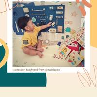 Gambar AESTHETIC BUSY BOARD 40x60, Mainan Edukasi Anak #mainkayoo - standard dari mainkayoo undefined 2 Tokopedia