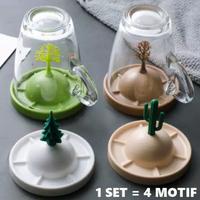 Gambar Set Tatakan Penutup Gelas Unik 4 Musim dari Cloverlie undefined 1 Tokopedia