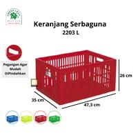 Gambar Container / Keranjang Industri Serbaguna 2203 L Green Leaf dari Yellow90 OnlineShop Kota Administrasi Jakarta Utara 4 Tokopedia
