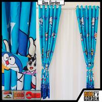 Gambar Gorden Kamar Anak Motif Doraemon Biru Kain Polymicro 10 Ring 120x210 - Doraemon, L 110 X T 210 dari Qios Gorden undefined 1 Tokopedia