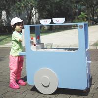 Gambar GEROBAK NEWTON OOPLAH - [JABODETABEK] - Putih Kuning dari Ooplah undefined 1 Tokopedia