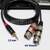 Gambar Jack audio 3,5 to 2 jack xlr female / kabel audio recording mixer ke HP dari Amin Jaya Electronic undefined 3 Tokopedia