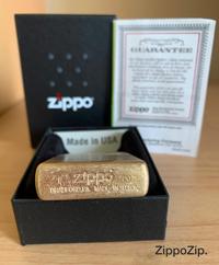 Gambar Zippo Herringbone Sweep Brass Finish Lighter Original Made in USA dari ZippoZip undefined 4 Tokopedia
