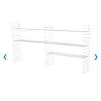 Gambar Rak Besi Dinding 5 shelf - White kokoh dari Tokorafareva undefined 3 Tokopedia