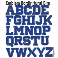 Gambar Emblem Bordir Flanel huruf N - Ungu dari Kerajinan123 undefined 3 Tokopedia