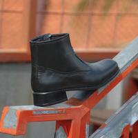 Gambar SEPATU KICKERS KY PANTOFEL BOOT WANITA KULIT ASLI HITAM, TAN - Hitam, 37 dari adi's shoes undefined 4 Tokopedia