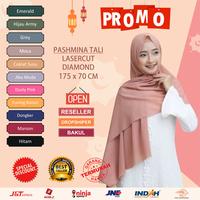Gambar PASMINA LASER CUT 180X70 PANJANG PASMHINA TALI LASER CUT HIJAB KHIMAR - PASMN LASR abu dari BY ASSALAM HIJAB undefined 1 Tokopedia
