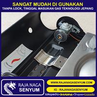 Gambar PAKET KOMPOR PORTABLE SHABU POT SLIM GAS PORTABEL TIPIS MINI NO COSMOS - Hitam dari RAJA NAGA SENYUM undefined 2 Tokopedia