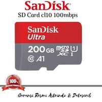 Gambar SANDISK ULTRA A1 MICRO SD 200 GB MEMORY CARD HP 100Mbps MicroSD 200GB dari Best Tekno Store undefined 4 Tokopedia